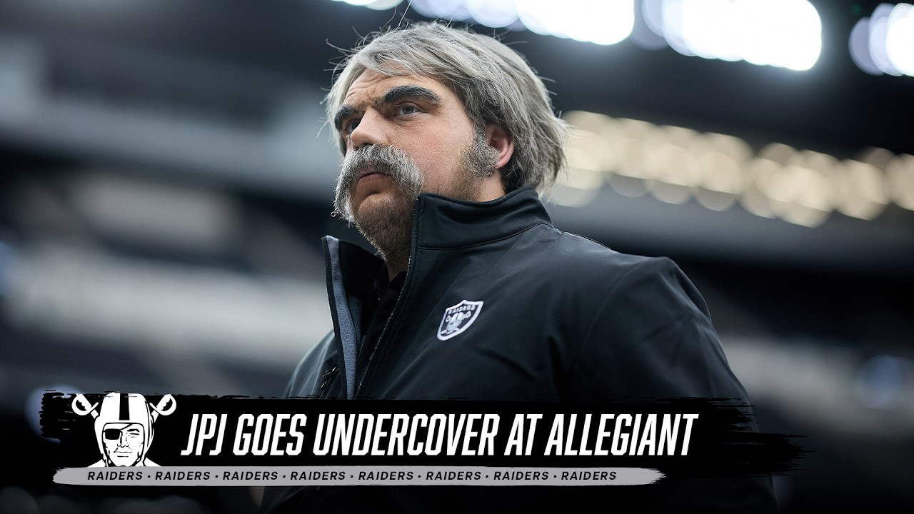 Jackson Powers-Johnson Goes Undercover as a Tour Guide at Allegiant Stadium | Raiders