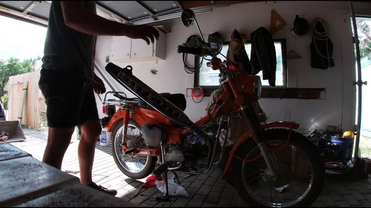 EP10: Fixing up a Honda CT90 | Troubleshooting | Why does it die while riding?