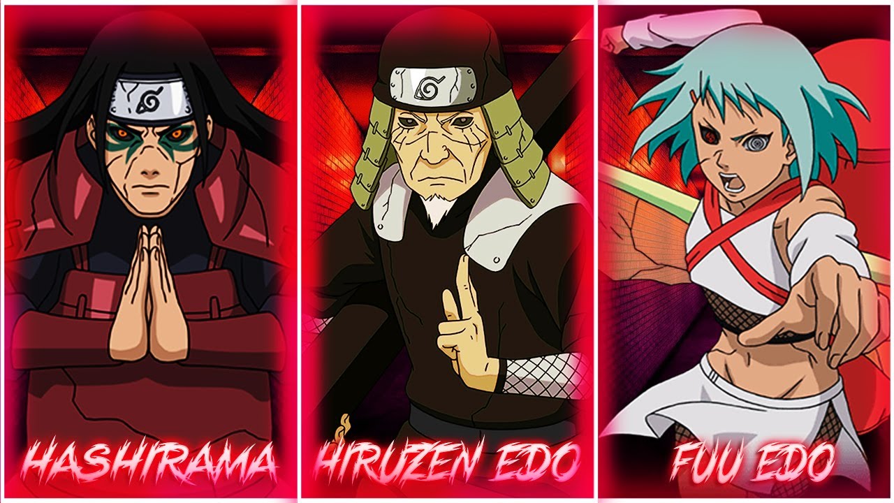 Naruto Online Mobile - Hashirama Edo,Hiruzen Edo,Fu Edo Gameplay