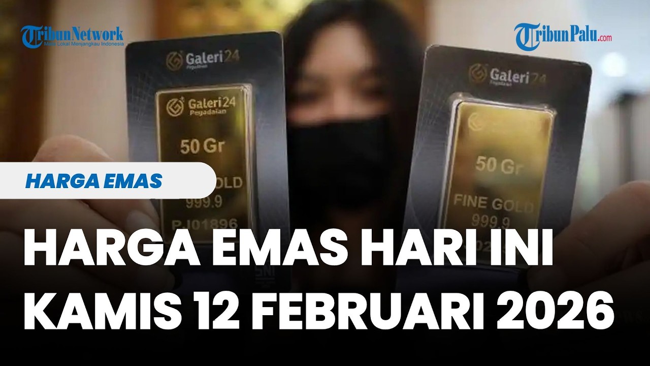 Harga Emas Hari Ini Kamis 12 Februari 2026, Emas Antam Stagnan, Cek Harga Emas Terbaru
