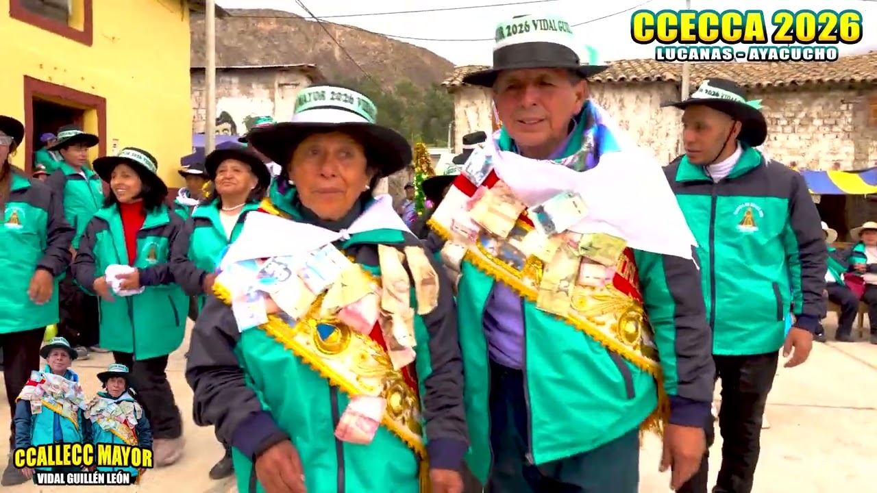 CCECCA BAJADA DE REYES 2026 PASTORES Y HUAYLIAS DÍA 3 PARTE 2 FAM: GUILLÉN LEÓN