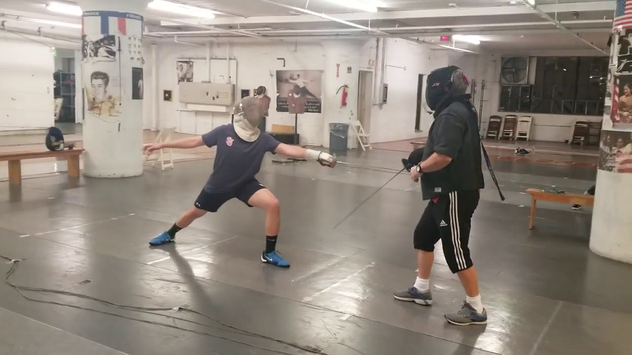 Sabre Lesson