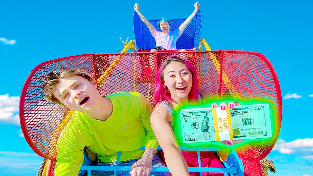 LAST TO LEAVE THE FERRIS WHEEL WINS $10,000!!