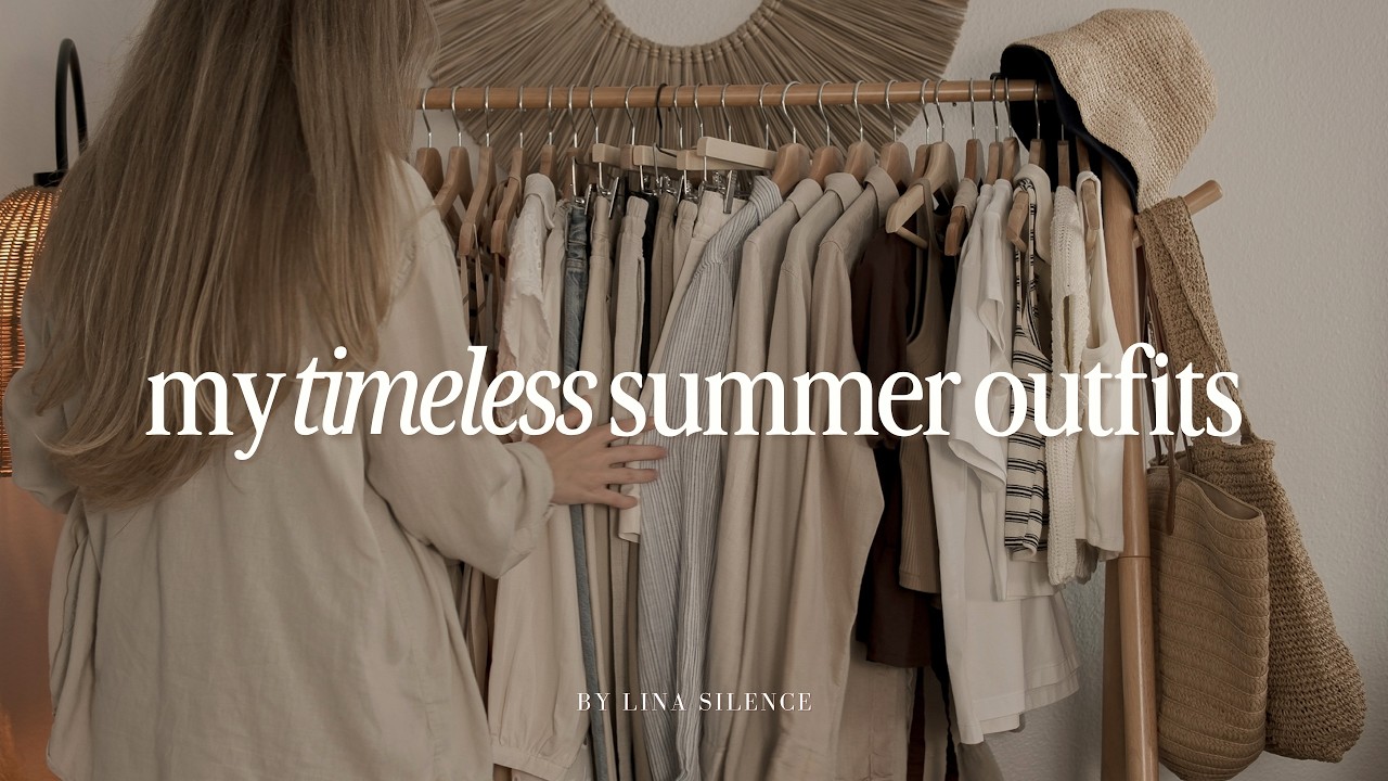 My Summer Capsule Wardrobe | Neutral Linen & Cotton Essentials