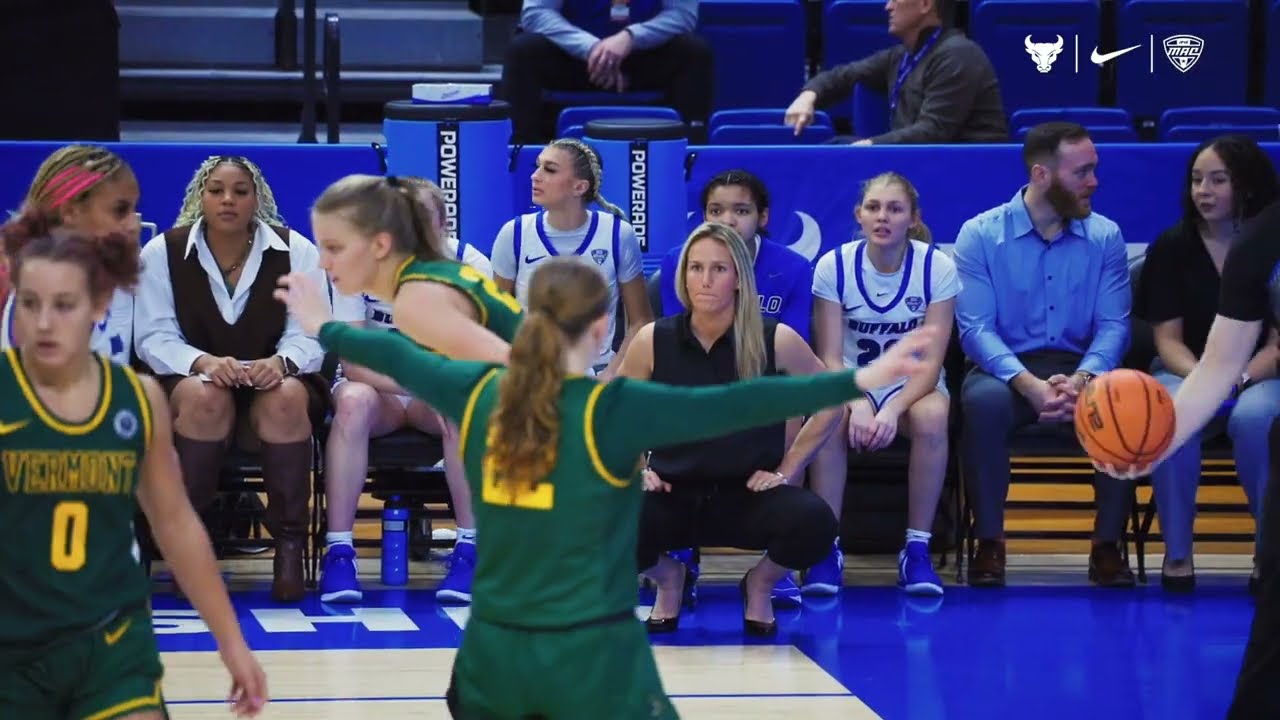 Relive UB Women's Basketball 23-point comeback vs. Vermont | Mini-movie