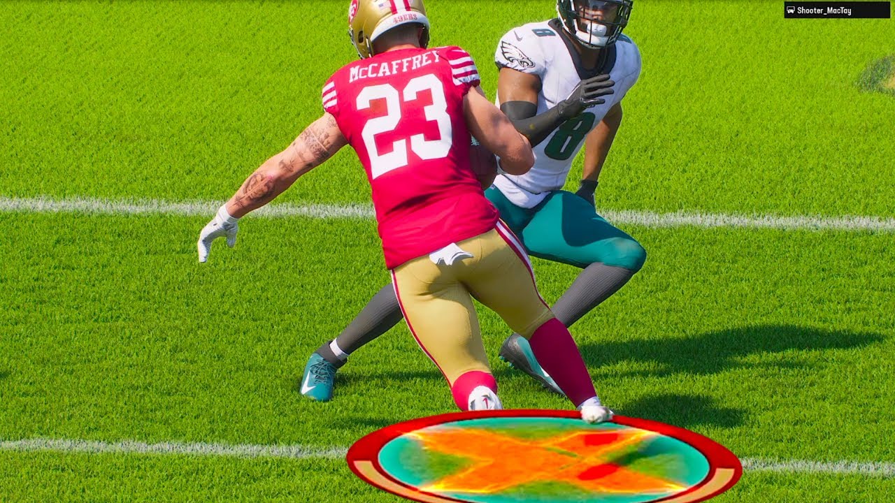 Christian McCaffrey ANKLE BREAKER Activated! Madden 25 Gameplay