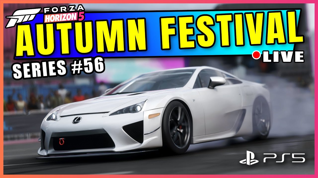 🏎️ SPEEDRUN: 40 PTS FH5 Autumn Playlist (Series 56) | PS5 Pro