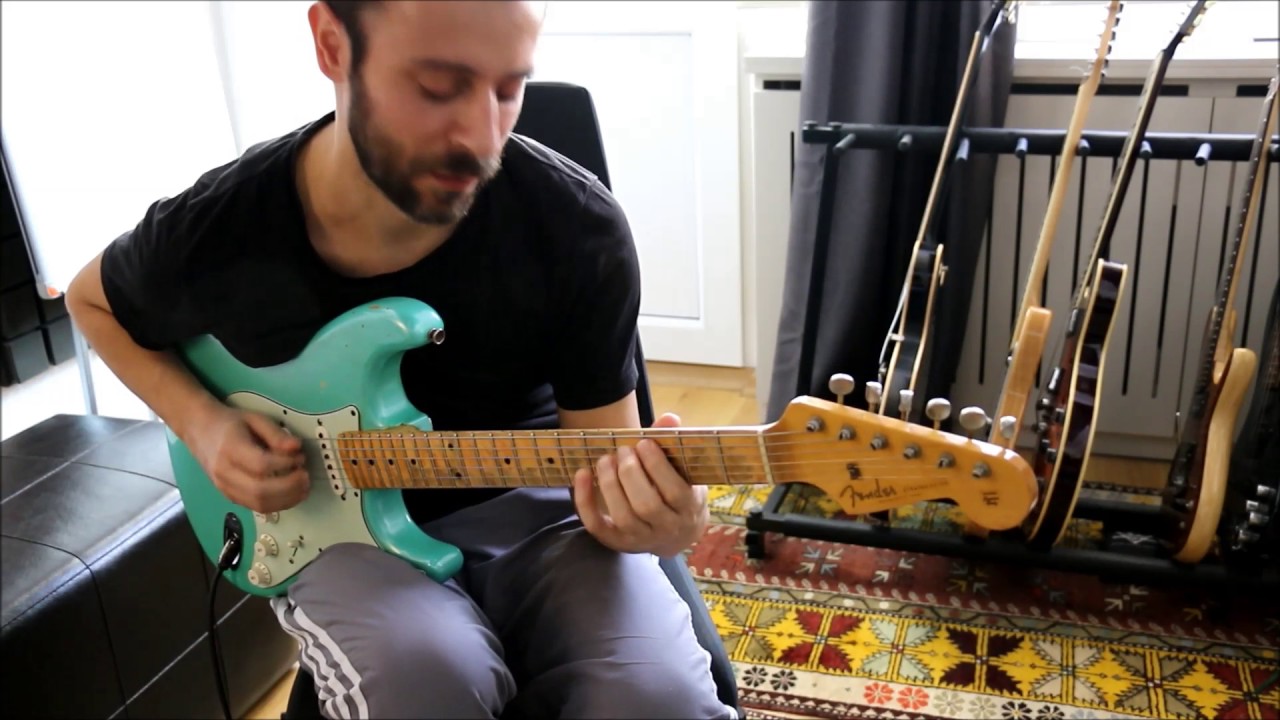 Smooth Improvisation - Seymour Duncan Pickup Booster Demo - Fender Custom Shop 57 Strat HSS