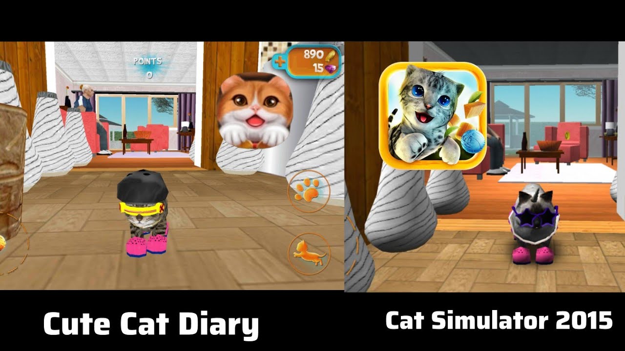 Jugando una copia de Cat Simulator 2015 / Playing a copy of Cat Simulator 2015