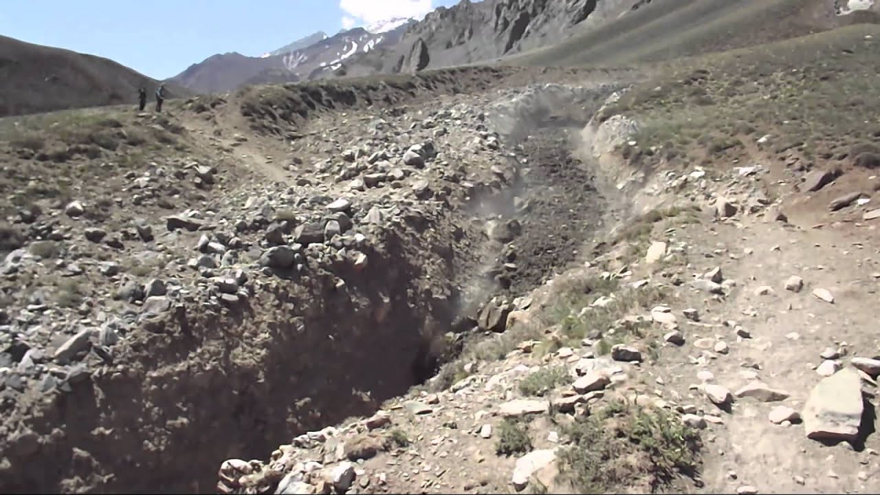 Debris Flow Aconcagua - Argentina 2015