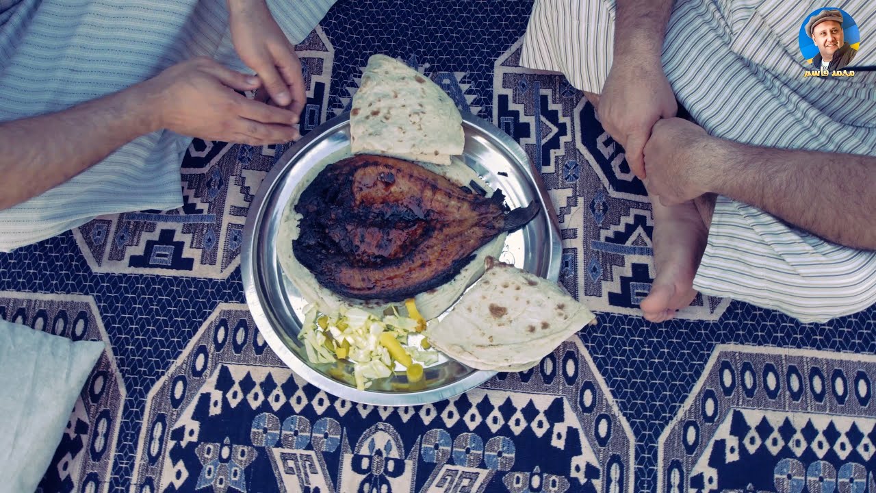 السمك المسكوف بيد حبنتي