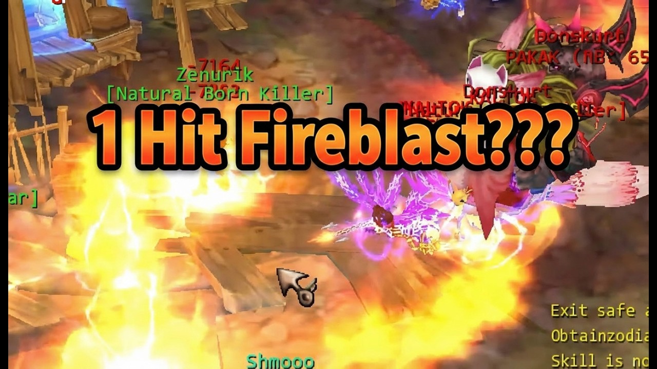SK WAR February12, 2026 – Top 1 Warrior and Top Tier Mage vs NandzZ | 1-Hit Fireblast! 🔥