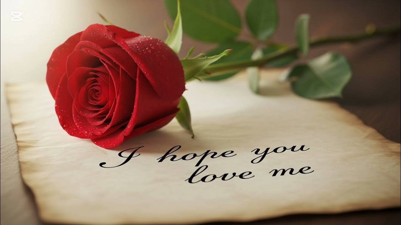 I hope you love me [acoustic and lyrics]