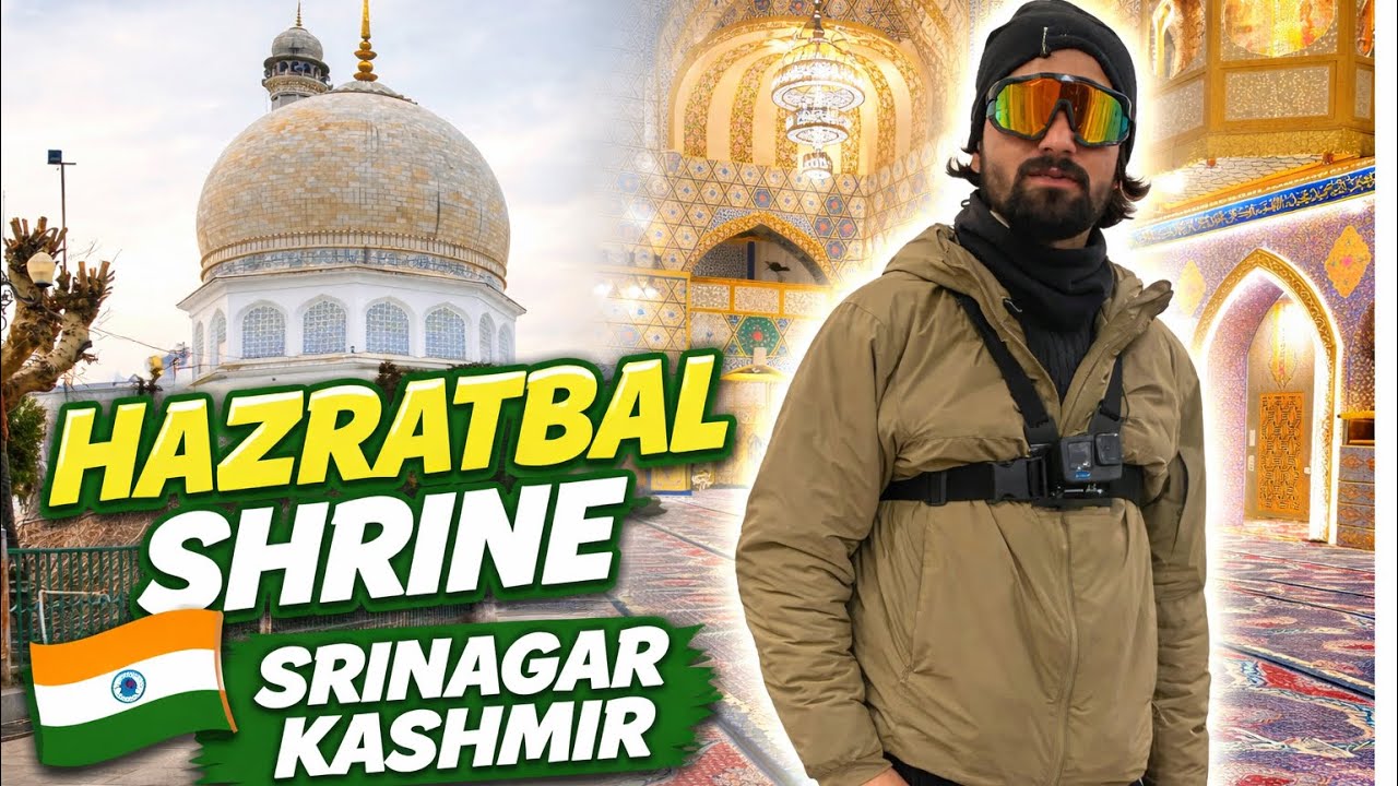 Exploring Dargah Hazrat bal Srinager // Dargah ka ander ka khubsurat manzar @the.umar. 
