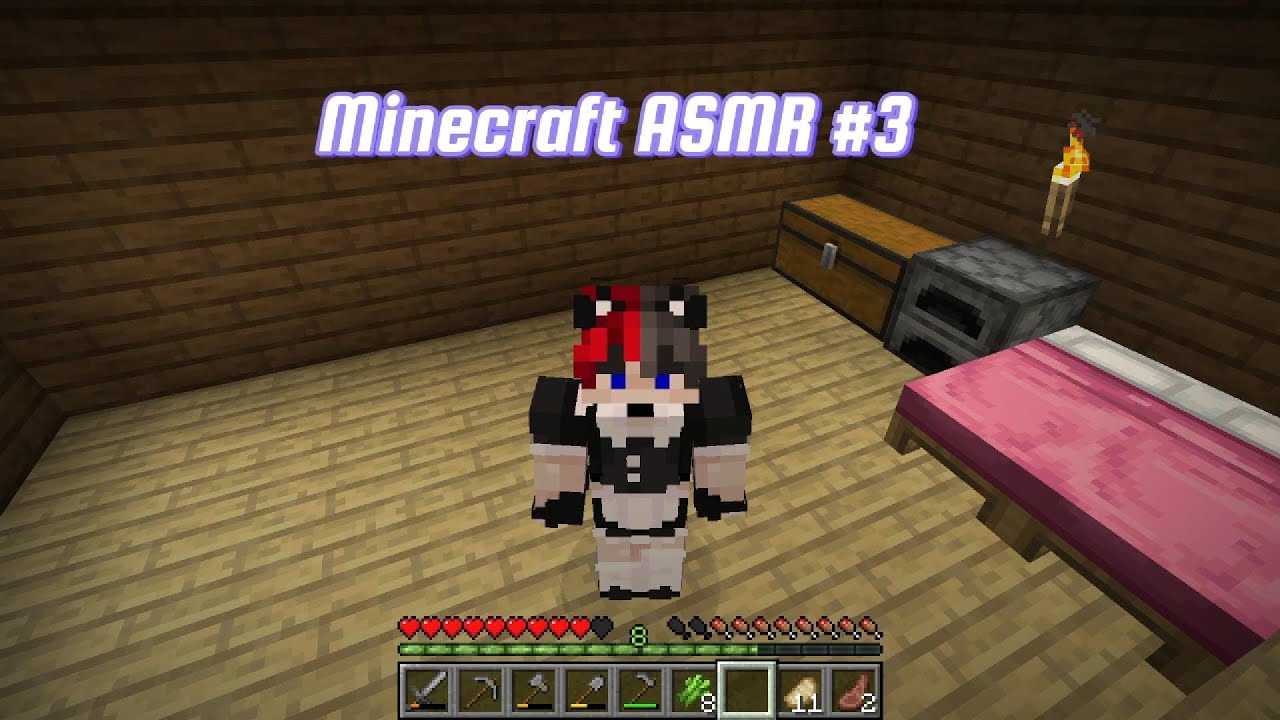 Minecraft ASMR #3 (Close Whisper/ Gum Chewing)
