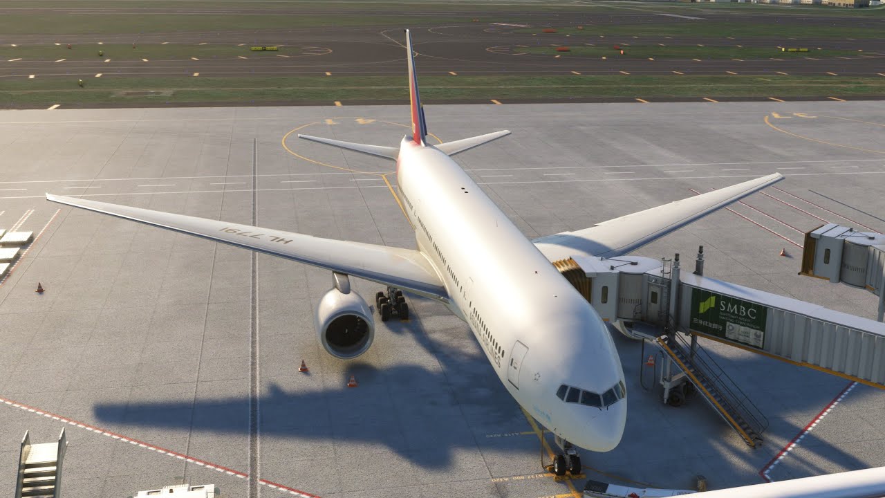 Tokyo (Narita) - Seoul (RJAA - RKSI) PMDG 777-200ER MSFS 2020