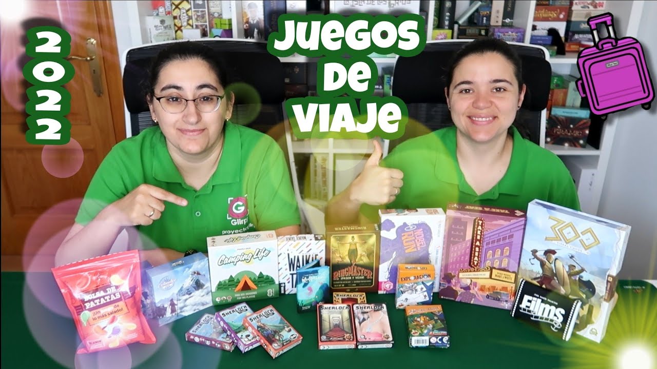 Juegos de mesa de viaje. Especial verano 2022