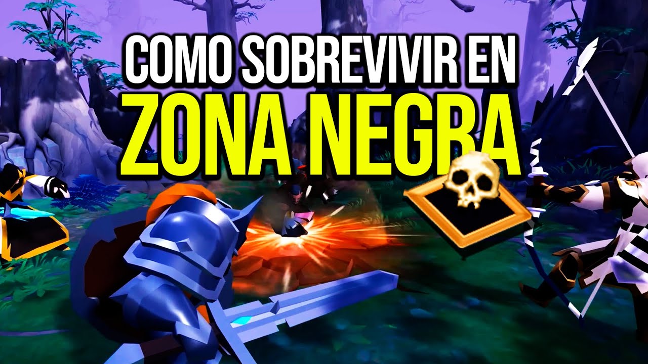 ¿COMO SOBREVIVIR a la ZONA NEGRA de ALBION ONLINE? 💀🔥