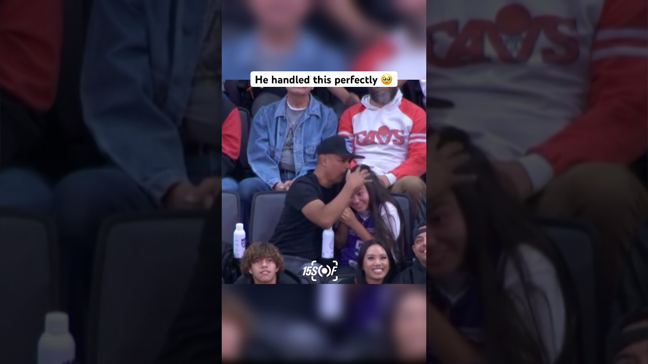 W Dad 👏 #jumbotron #nba #basketball #kisscam #wholesome #shorts #explore