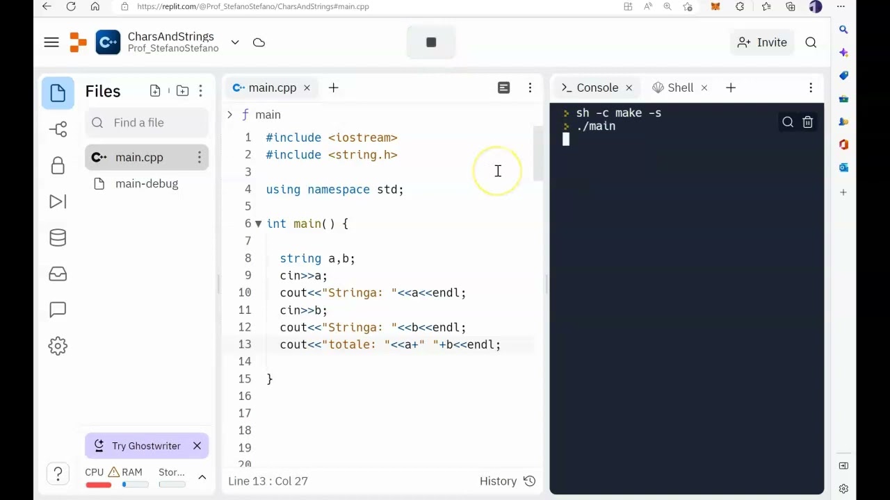 C++ - char & string - pt.2