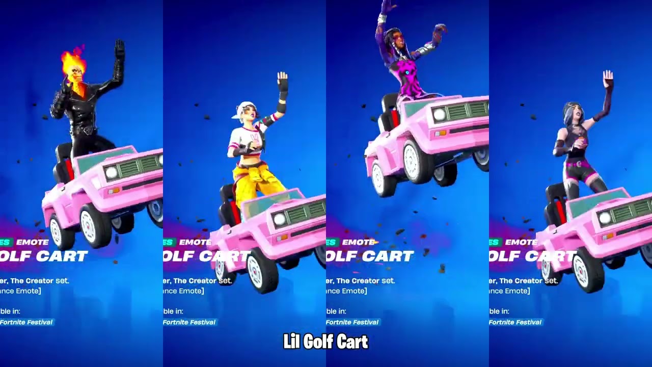 Fortnite Icon Series Emotes & Dances (All Chapters)