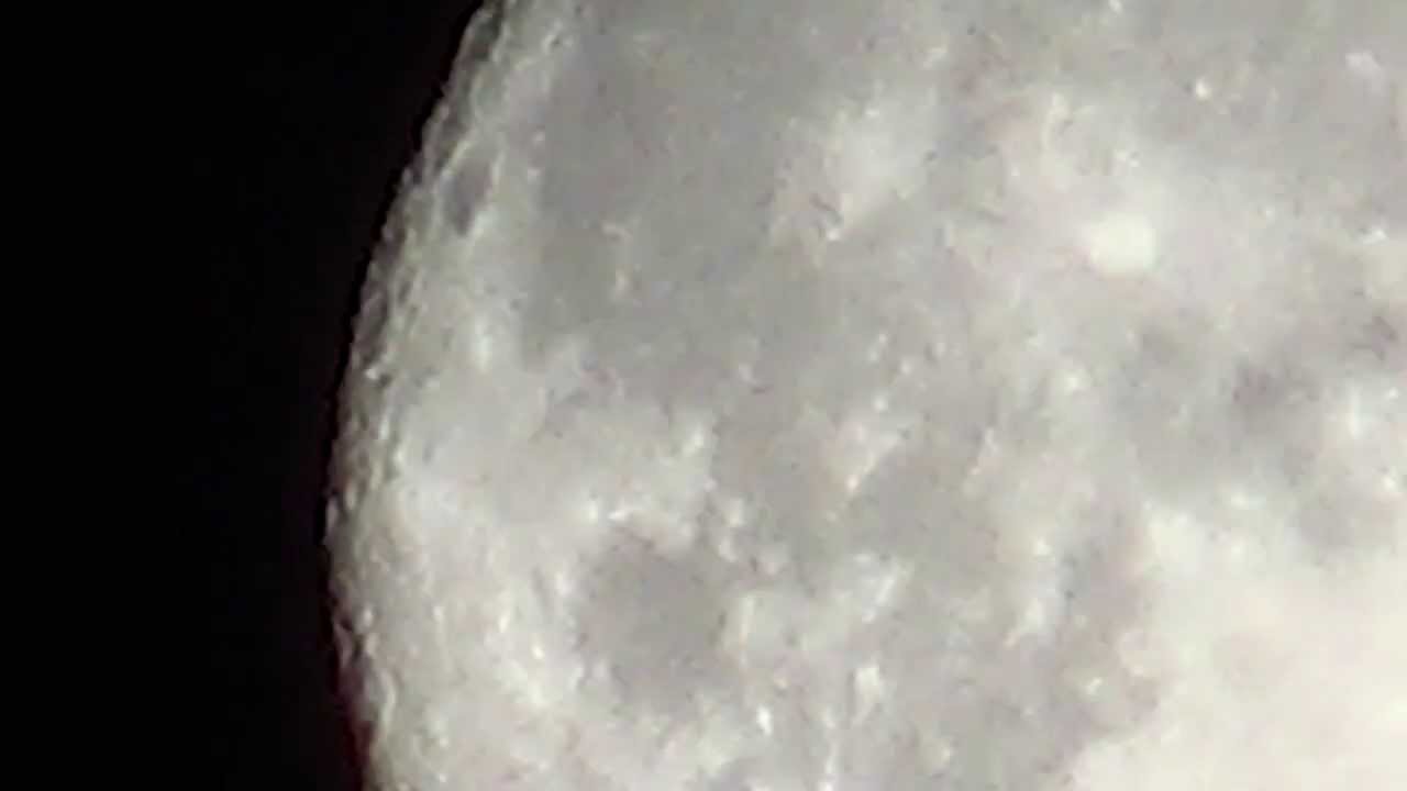 2am Moon (Sony HDR-CX290 Zoom Test)