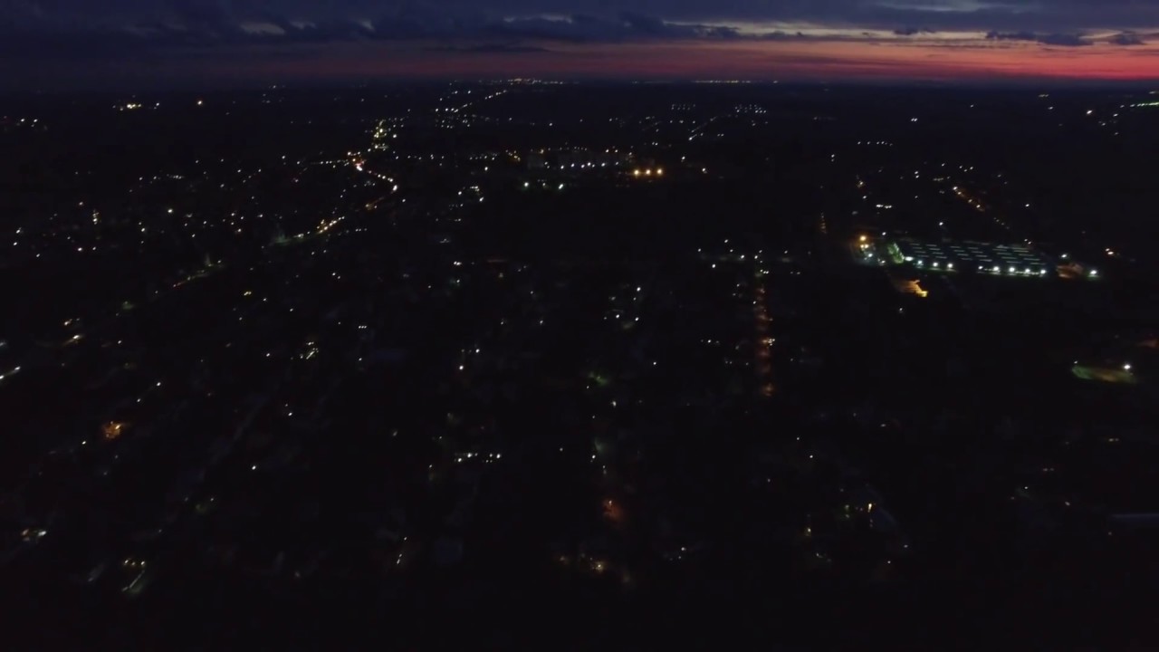 Вечерний Ужгород.Night Uzhgorod.Este Ungv&aacute;r