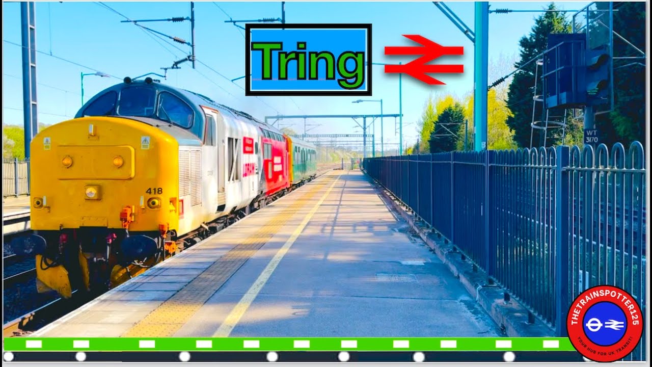 Trains at Tring Station! - WCML (09/04/2025)