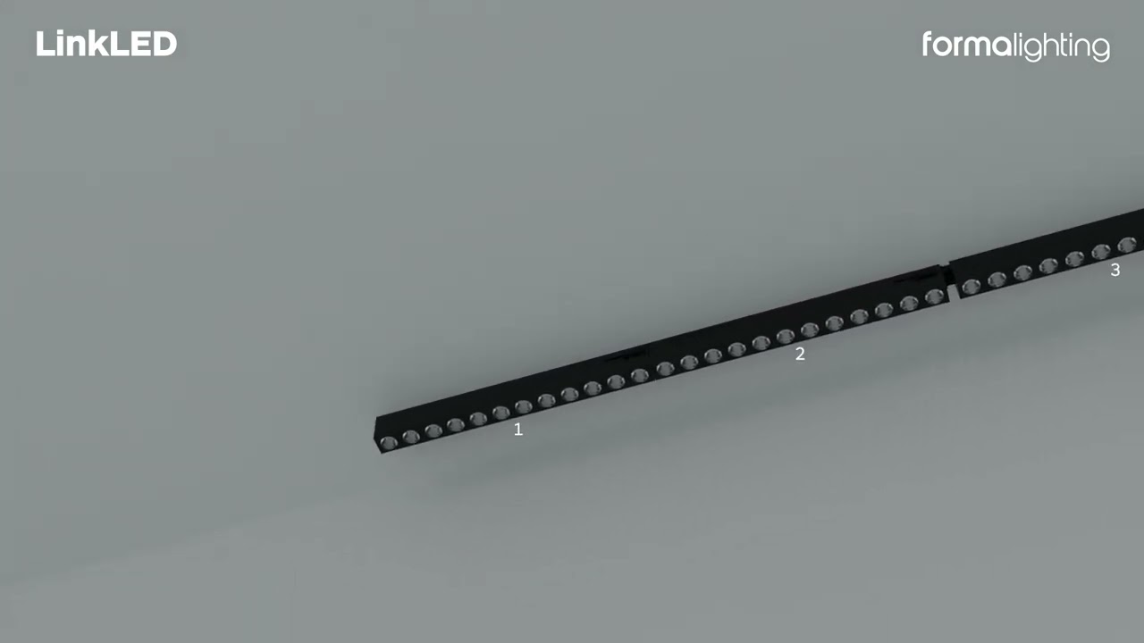 LinkLED - A Powerful Linkable Linear Fixture By Formalighting