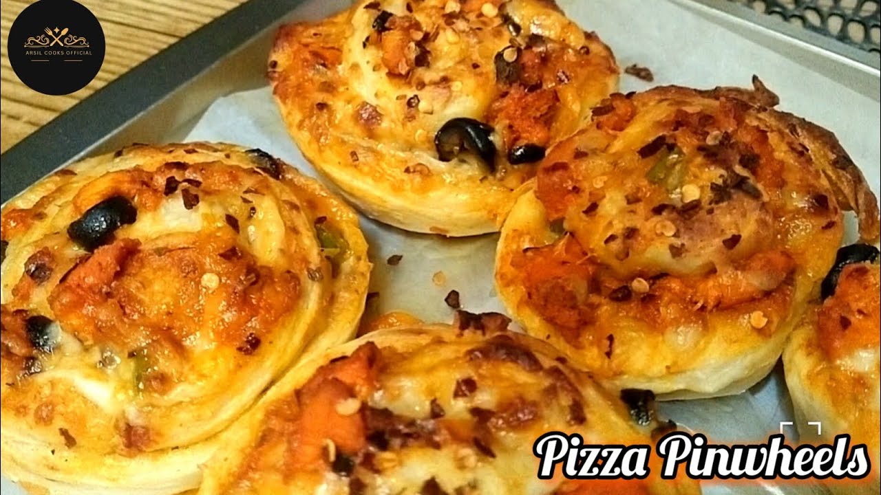 Pizza Pinwheels Recipe|Soft Roll Pizza 