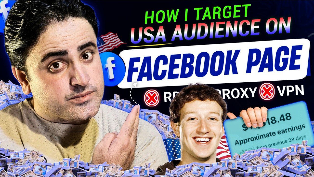 🎯 Target USA Audience on Facebook Without RDP, Proxy , VPN | How To Target US audience on facebook