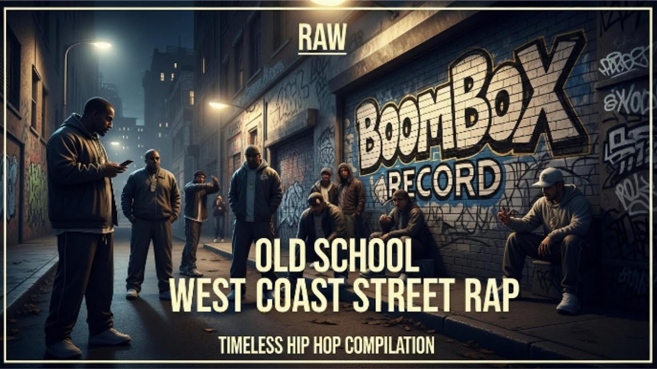 🎧 Old School West Coast Street Rap | Timeless Hip Hop Compilation 🔥