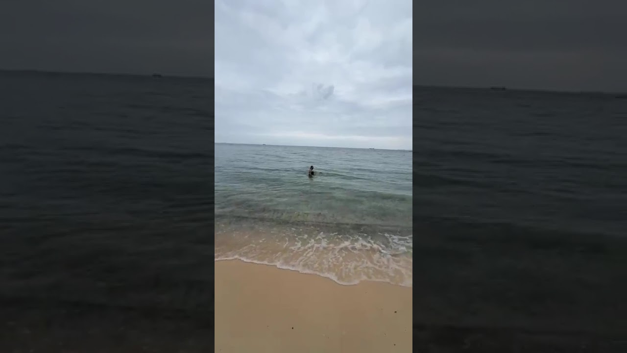 Maligo na ako! Dito sa Flordeliz Beach, Maasin City Southern Leyte. Maganda at malinis na dagat!🥰👏