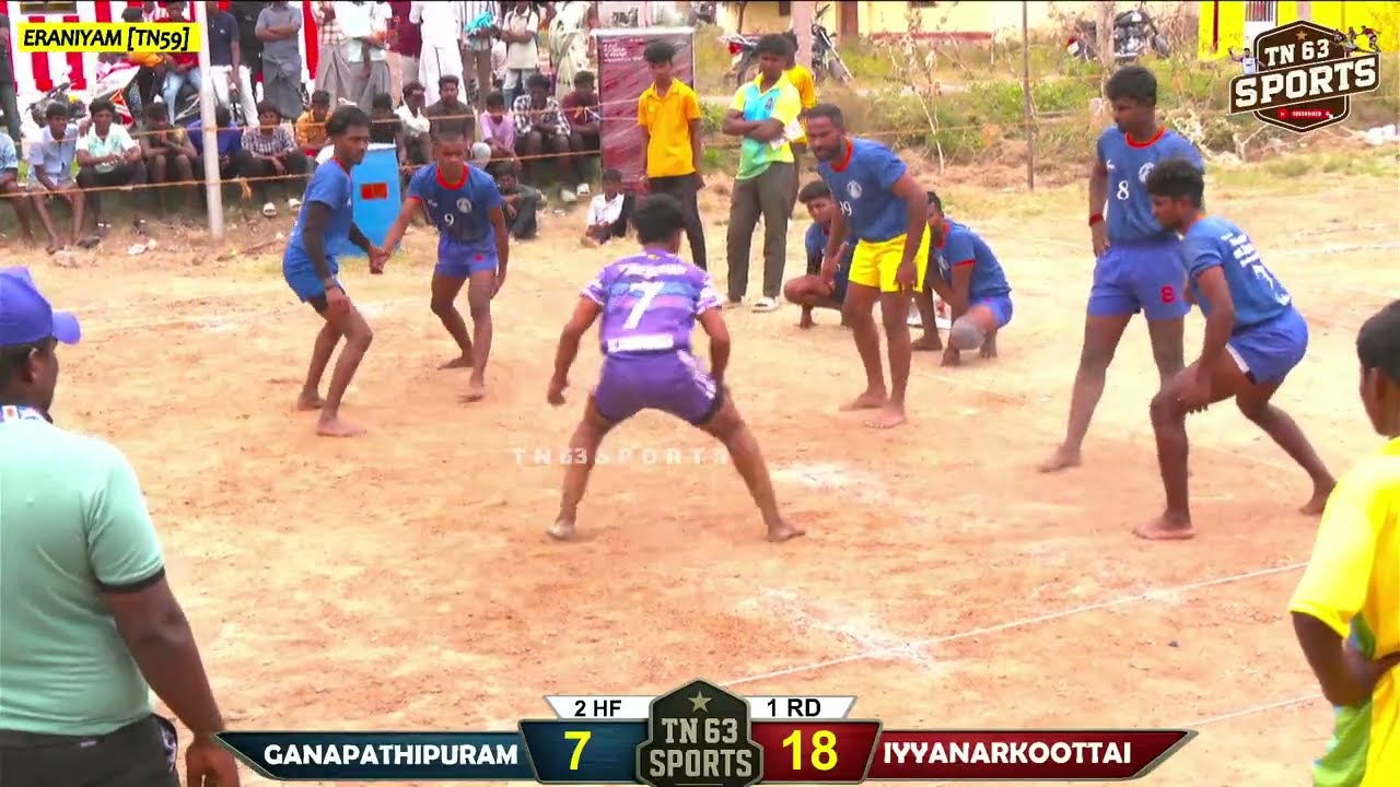 RD-1\IYYANARKOOTTAI [VS] GANAPATHIPURAM-MEN'S HOME TEAM TOURANMENT-#eraniyam-2026