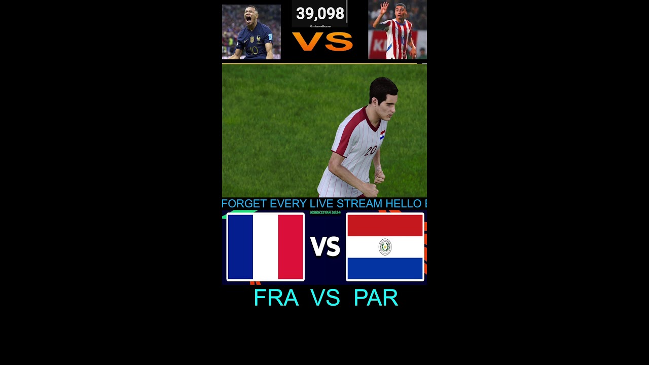 🔴 LIVE | FRANCE vs PARAGUAY - FIFA World Cup 2026 | PES 21 Simulation #worldcuplivematch