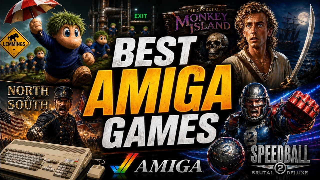 15 Best Commodore Amiga Games of All Time - My Top List
