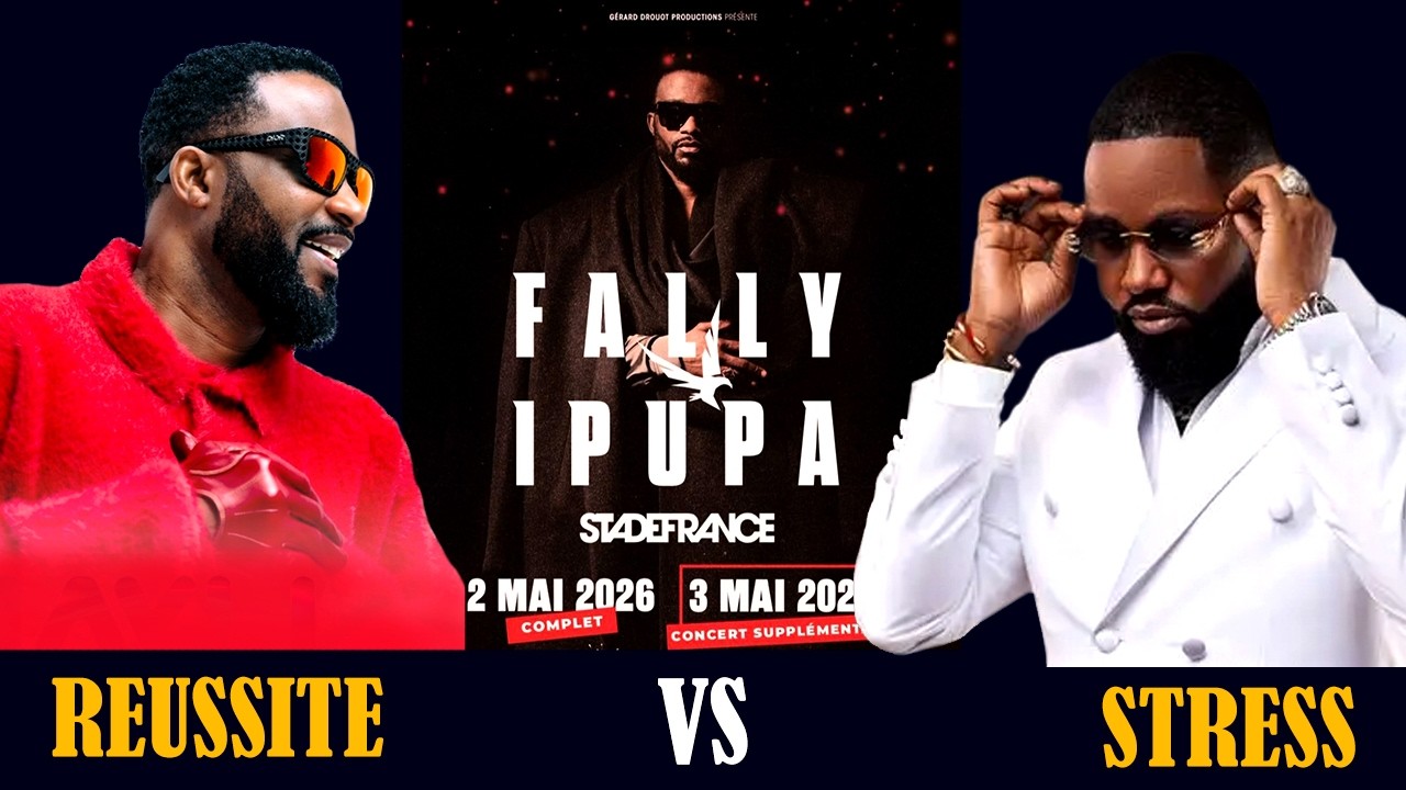 🔴FALLY STADE DE FRANCE J-44, KOKAMWA FERRE AKOMI KOLUKA VISA YABA 2X2, KOFFI ACCUSE FALLY DE PLAGIAT