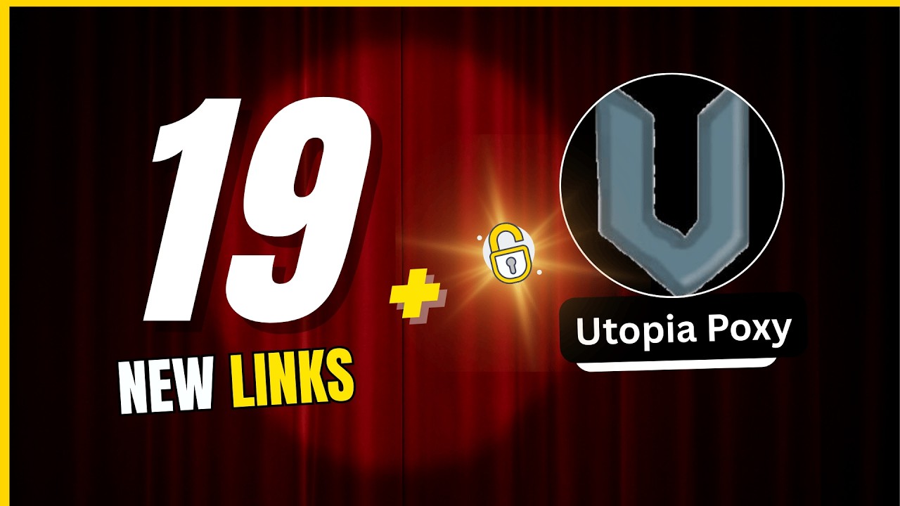19+ Fresh Utopia Websites for School 2026 | New Rare Unblockers Links | Utopia Proxy Links 2026