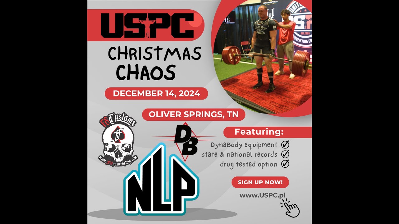 USPC Christmas Chaos - Powerlifting Livestream