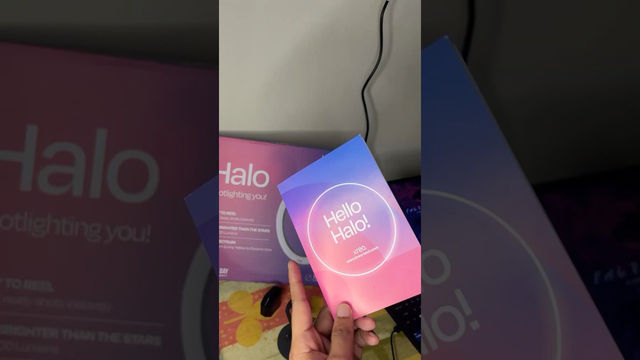 Kreo 12-inch Ring Light Unboxing &ndash; What&rsquo;s Inside? 📦💡 #shorts #tech #unboxing #ringlight #gadgets