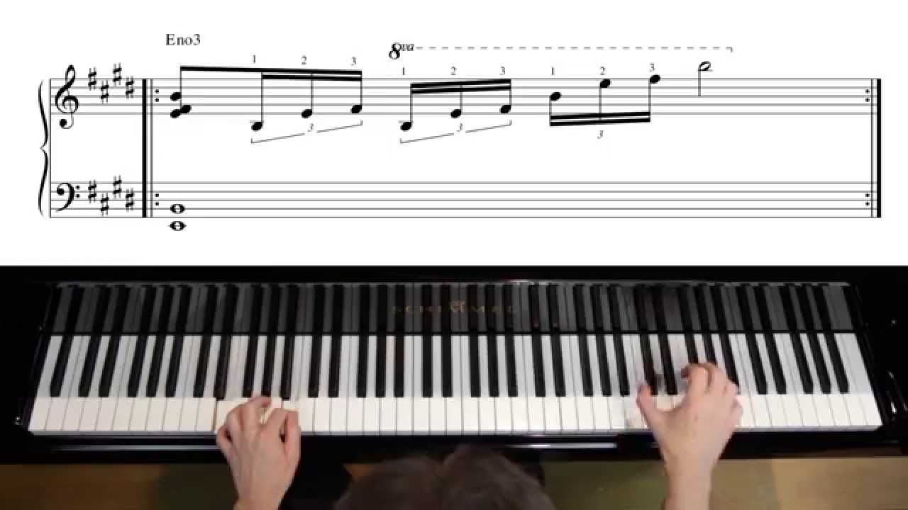 Rock Piano Rhythm Exercises, Tutorial No 1 by Michael Gundlach