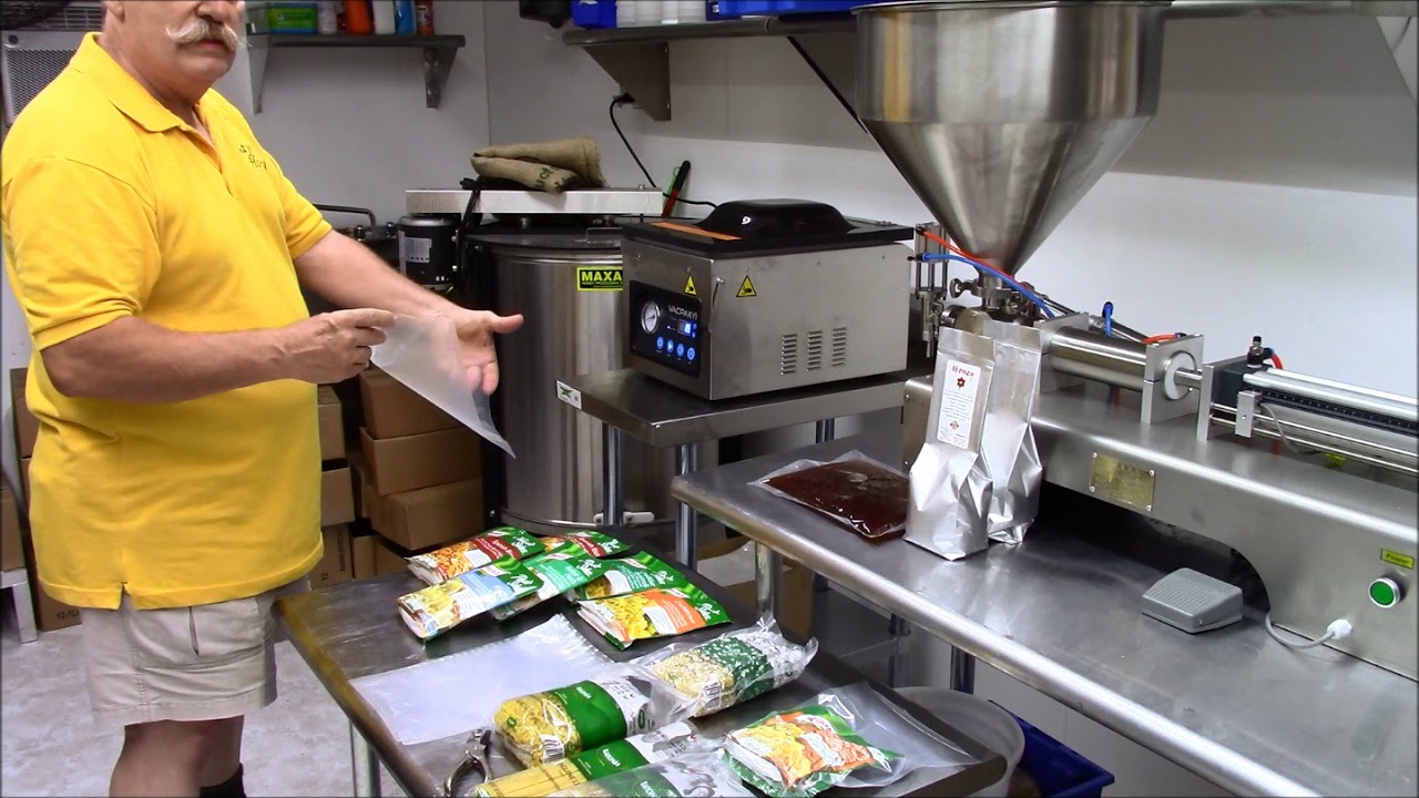 Chamber Vacuum Sealing Pasta and Knorr Rice Sides