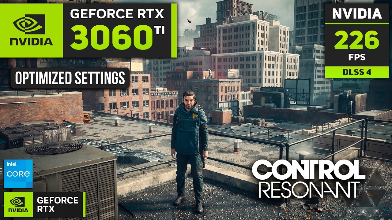 RTX 3060 Ti on Control Resonant | 1440p & 1080p Optimized + Ray Tracing + MFG
