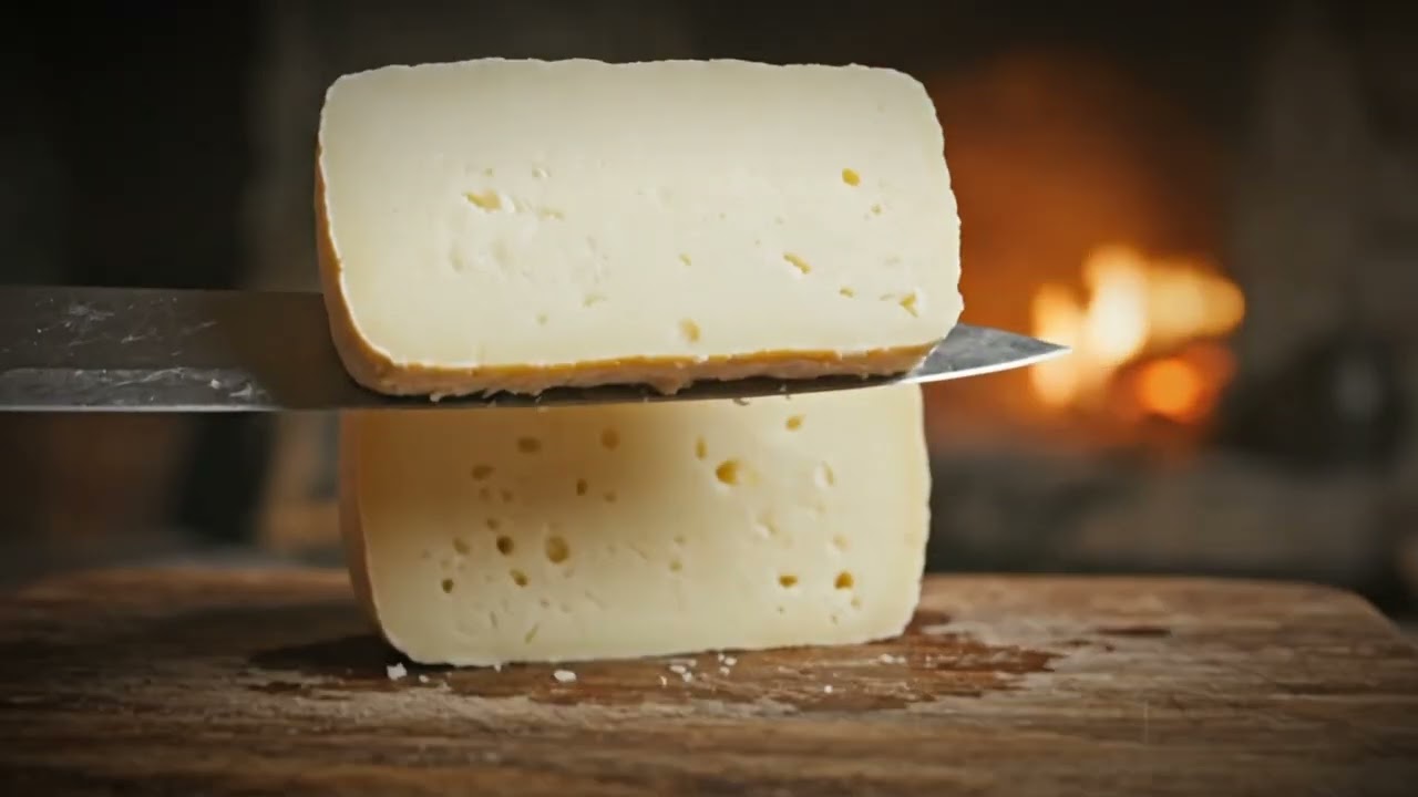 Giant Bread & Cheese Cutting ASMR | Relaxing Food Sounds No Talking