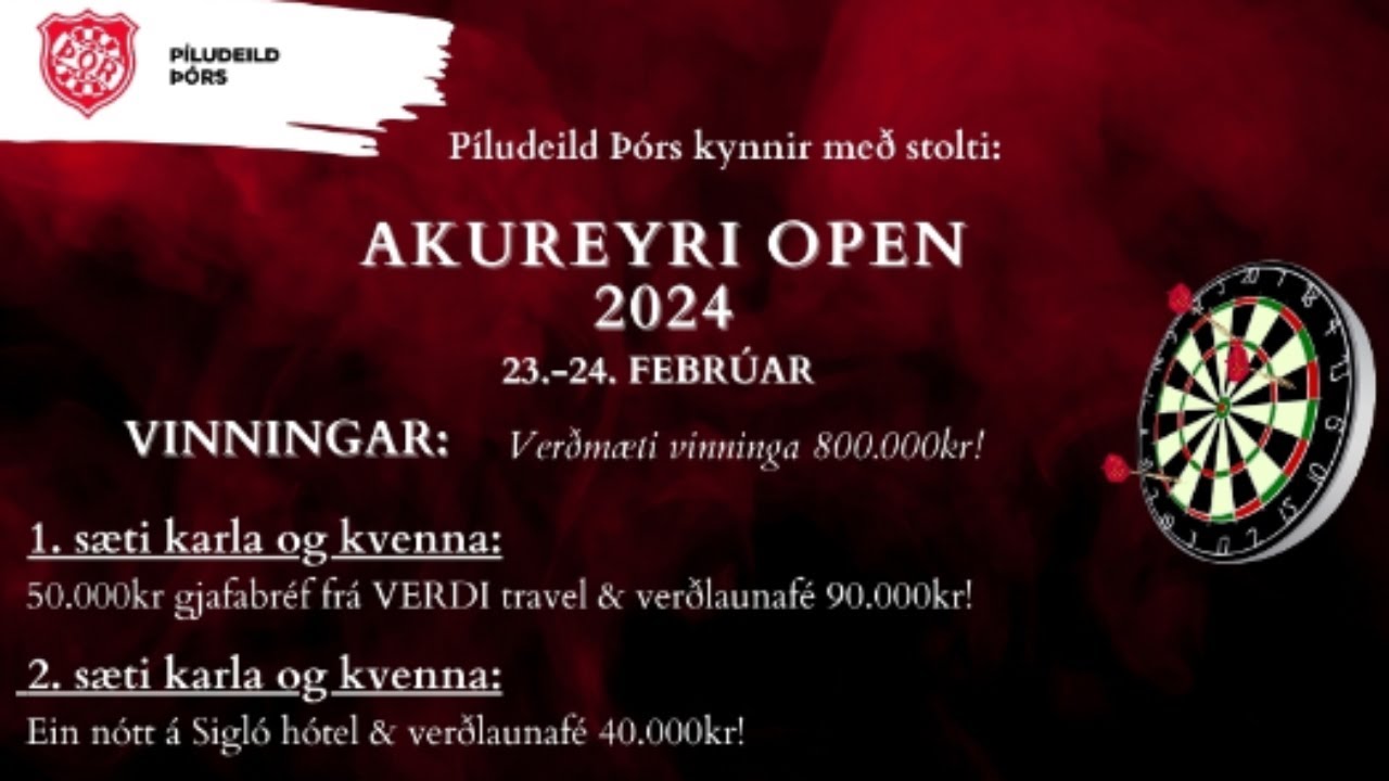 Akureyri OPEN 2024 - ÚRSLITAKVÖLD