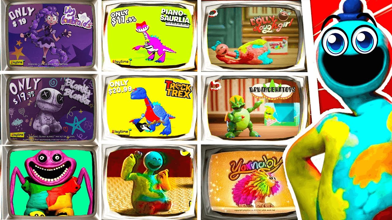 I Found ALL Poppy Playtime Chapter 5 CHARACTER JINGLES
