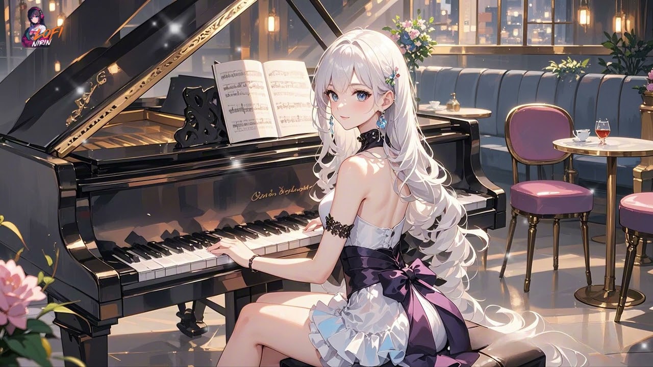 8 Hour of Relaxing Piano Music - Cafe Vibes for Study and Relaxation vol.5