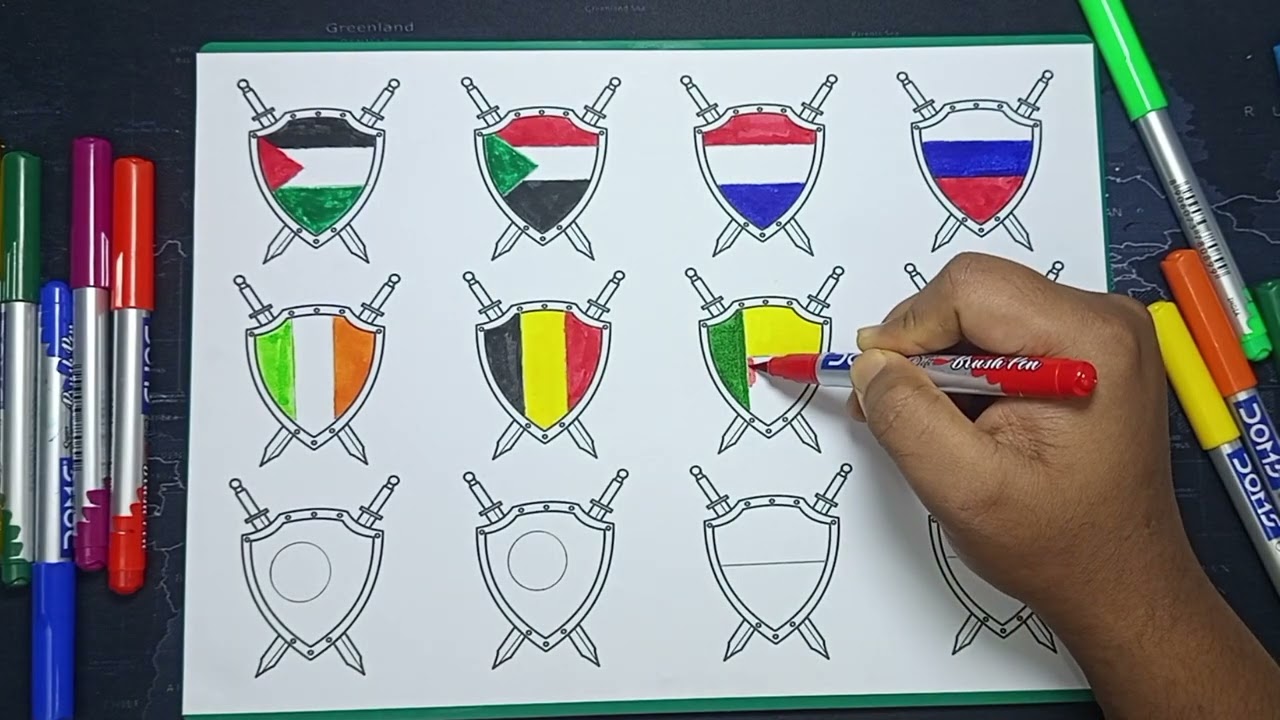 🌟 The Most Beautiful Flag Art You&rsquo;ll See Today! 🛡️ | Full Flag Art |Flag & Flag
