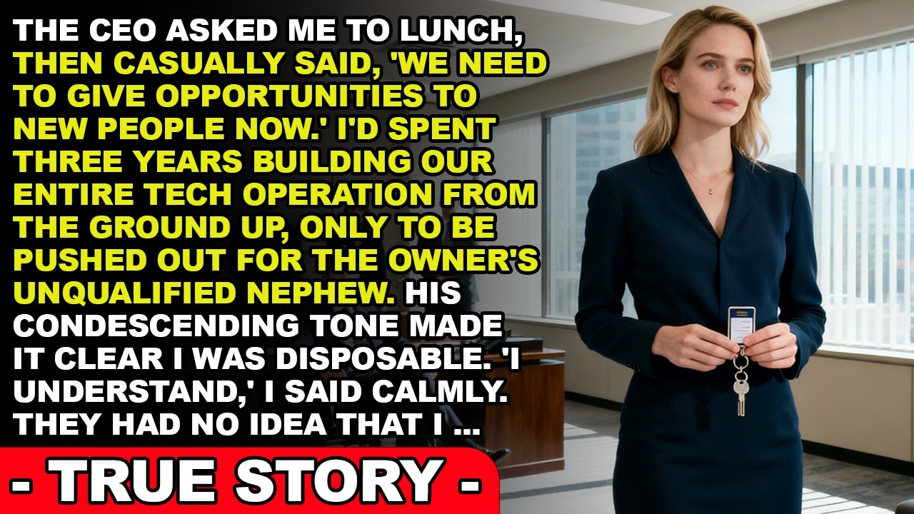 They Replaced Me With the CEO’s Nephew—Big Mistake I Held the Power
