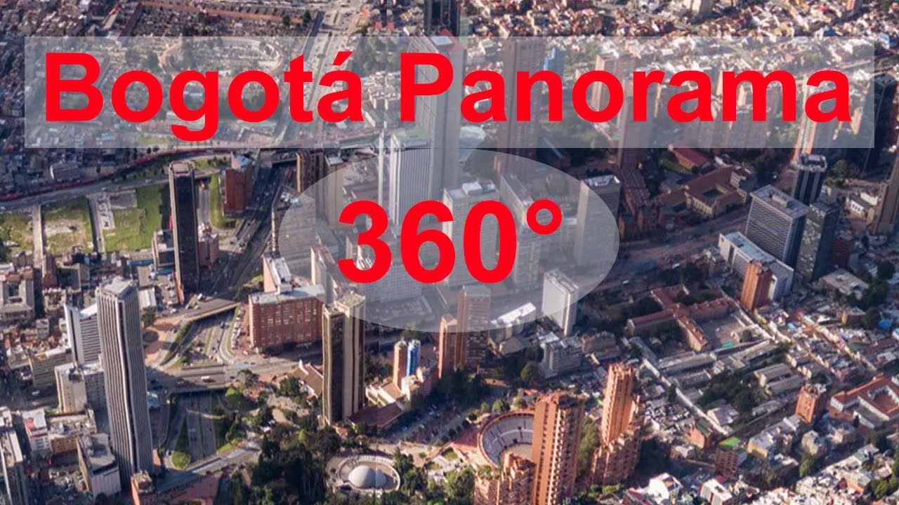 Bogota, Colombia 360 VR Panorama - Drone